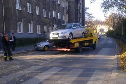 Bezpieczne parkowanie pojazdu